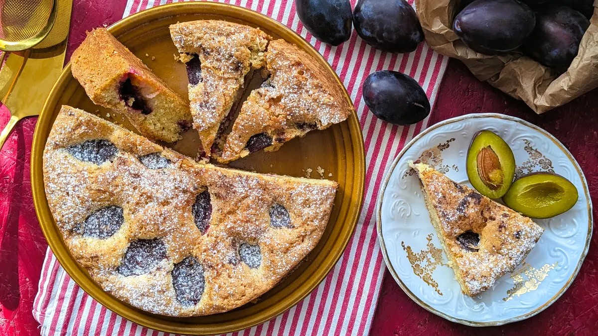 Recept na švestkový koláč, který proslavil The New York Times