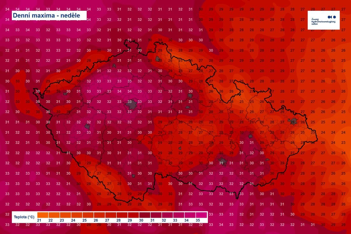 Tropická vedra se velmi brzy vrátí