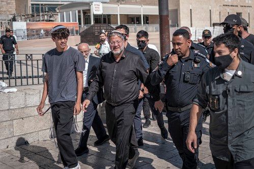 Izraelský ministr chlubil stavbou šibenice pro Palestince