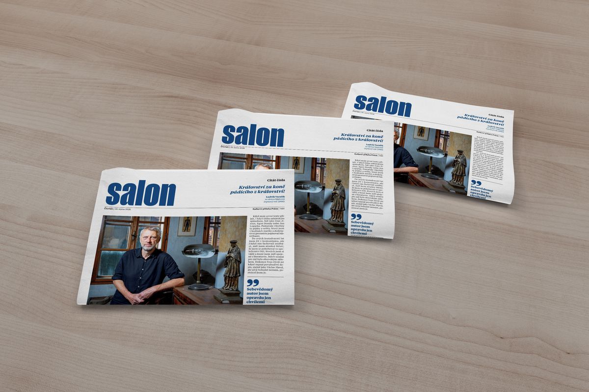 Vychází nový Salon: Rozhovor s Jáchymem Topolem, kniha Ludvíka Vaculíka i publikace o filmaři Janu Procházkovi