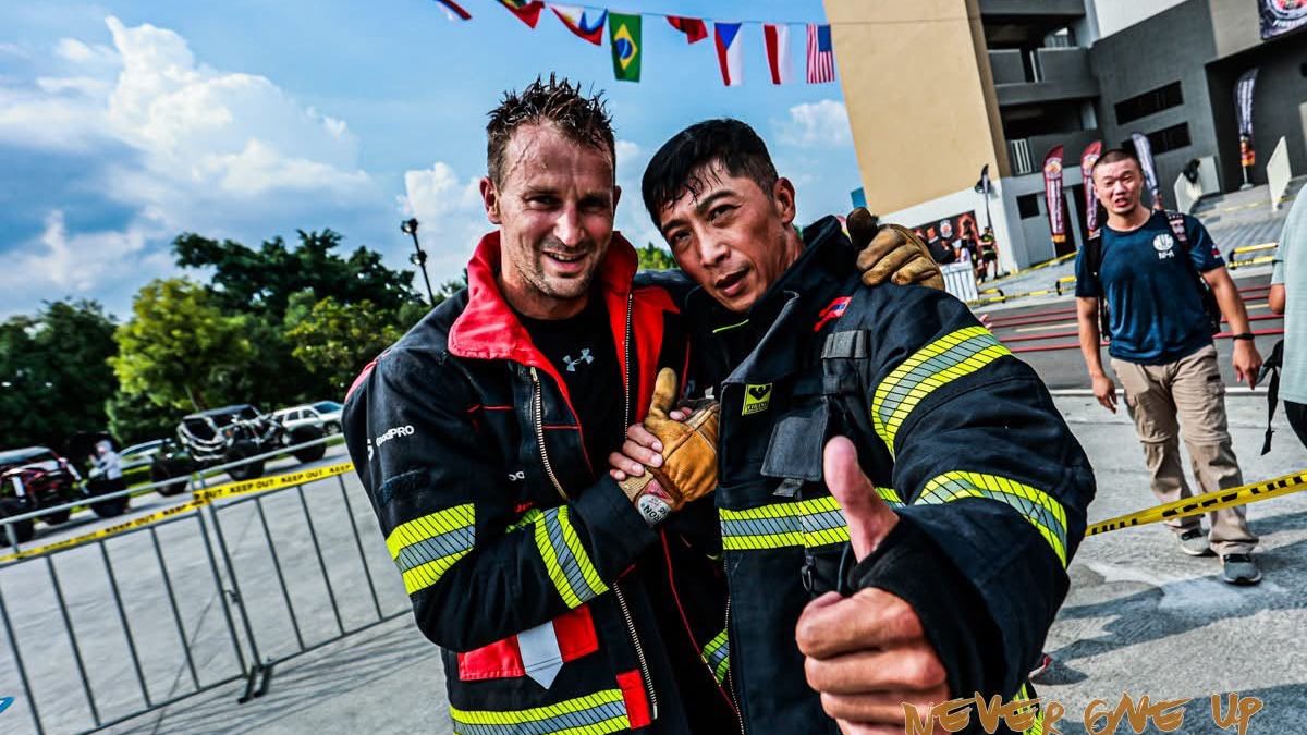 Trénink děsně bolí, říká hasič Marek Víšek, vítěz prestižní soutěže