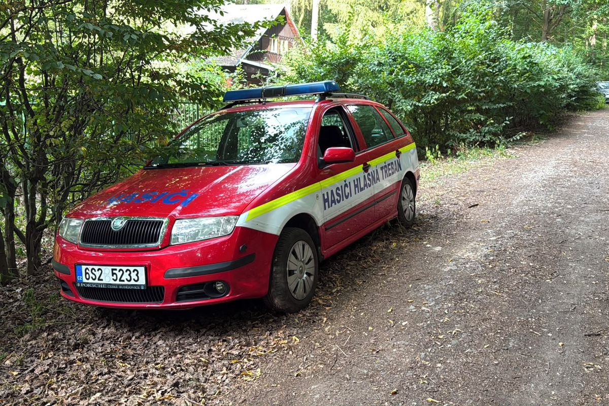 Po požáru chatky ve středočeských Dobřichovicích našli policisté mrtvého muže