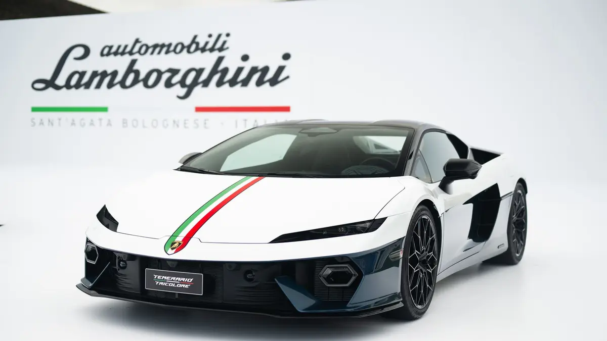 Lamborghini oslavuje italskou preciznost modelem Temerario Tricolore