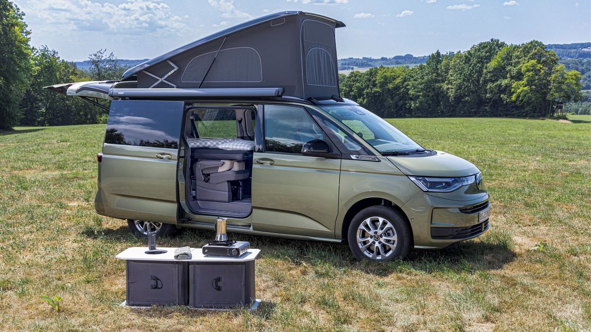 Volkswagen představuje nafukovací kempingové moduly