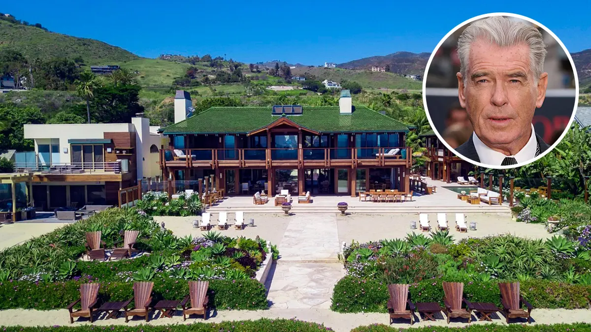 Pierce Brosnan opět prodává své sídlo v Malibu. Bojí se požárů i zemětřesení