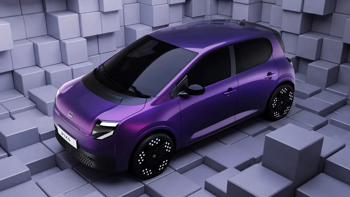 Nový Nissan Pixo je sourozenec twinga v pixelovém kabátu