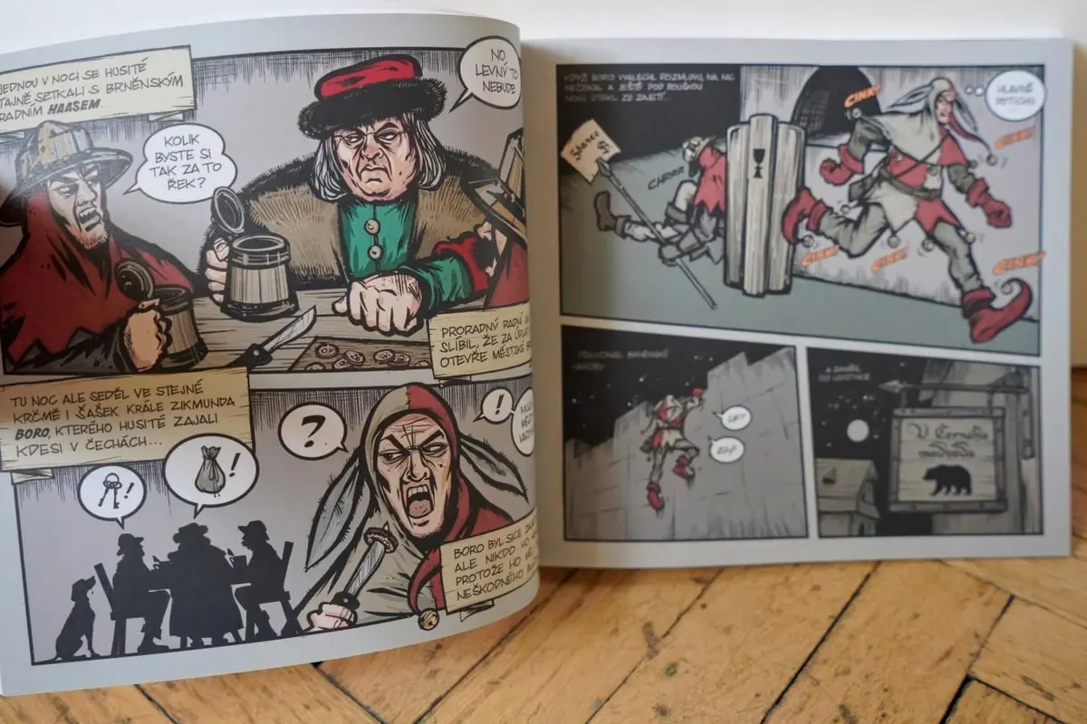 Dvojnásobná radost v Brně. Město má svůj komiks a hantec je uznanou památkou