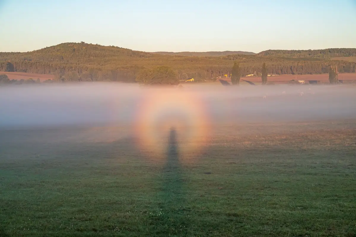 Český fotograf zachytil Brockenské strašidlo