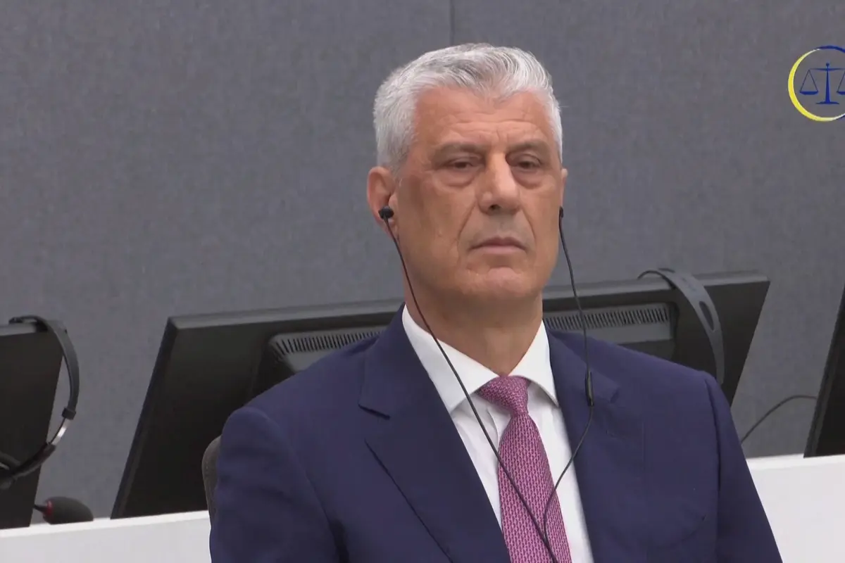 Kosovský exprezident Thaçi dostal za válečné zločiny 25 let
