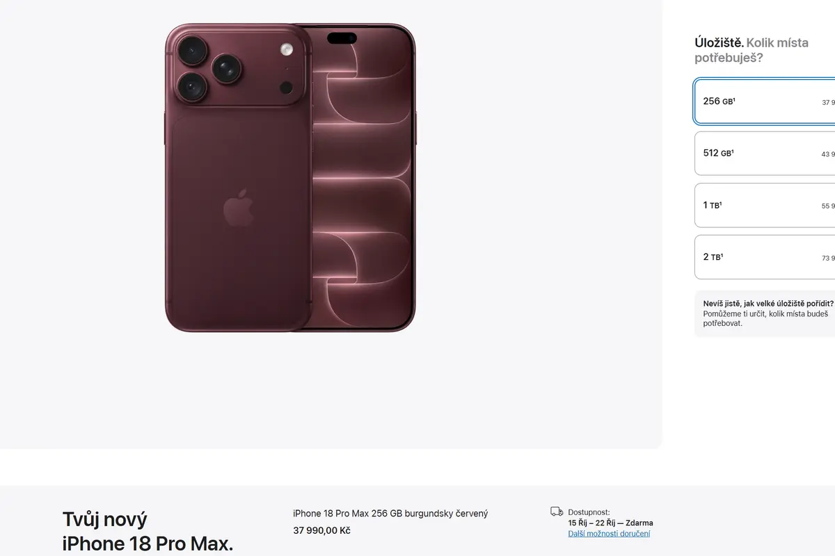Beznadějně vyprodáno. Nové iPhony 18 Pro v obchodech chybí