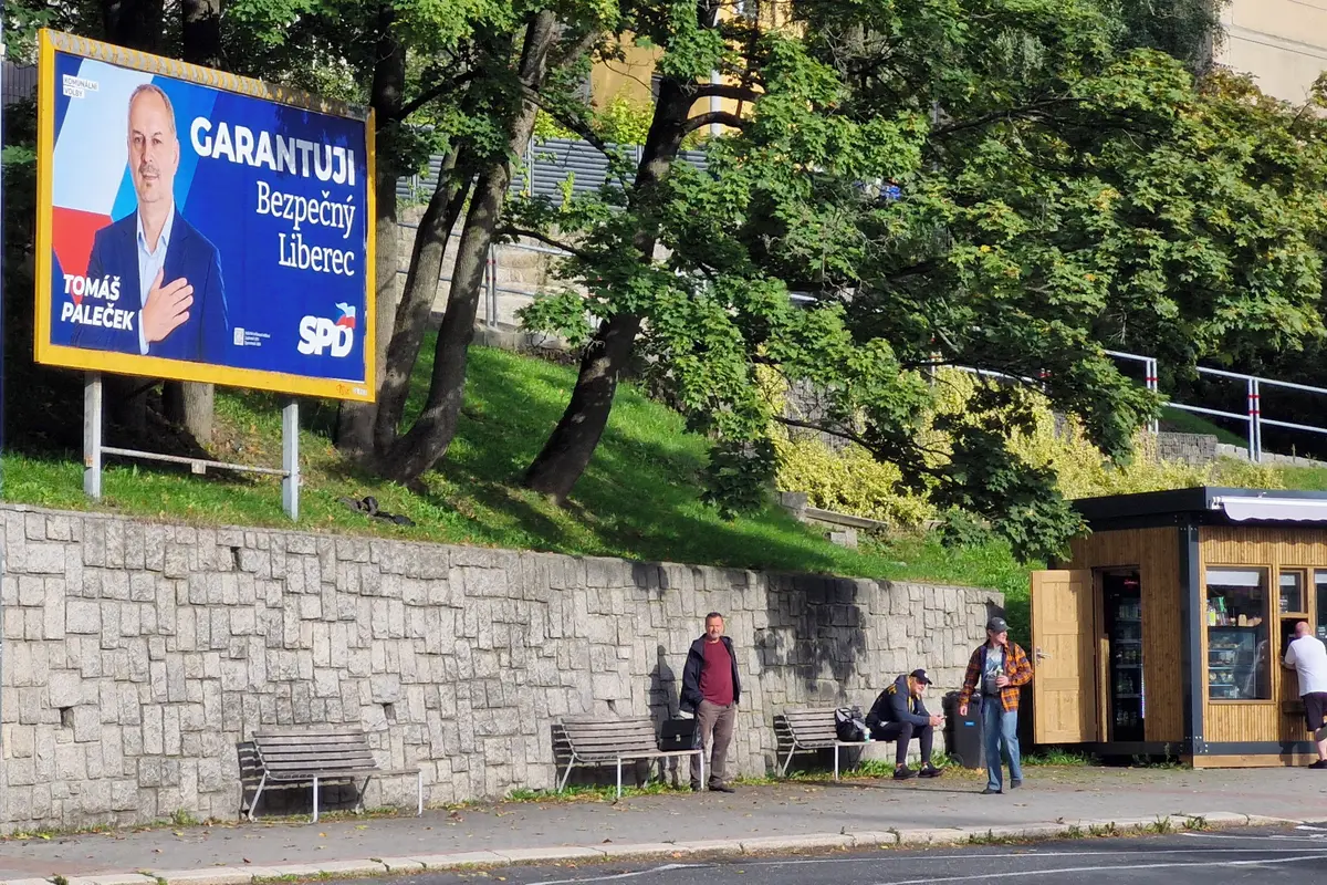 Kiks s předvolebními billboardy SPD baví Liberec a Jablonec