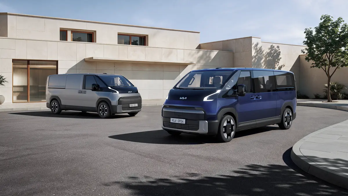Kia představuje druhou elektrickou dodávku, PV7 odveze až 11 lidí
