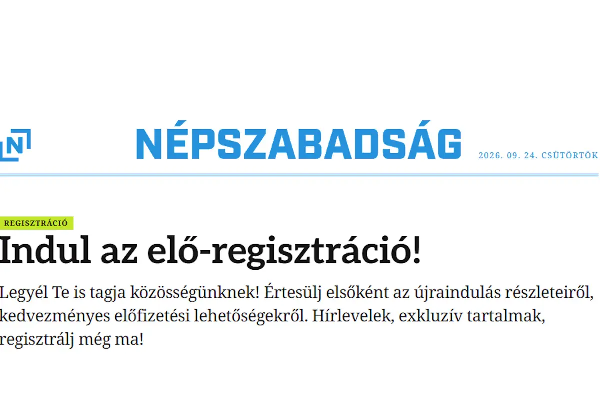 V Maďarsku oživí projekt už jednou zaniklého deníku Népszabadság