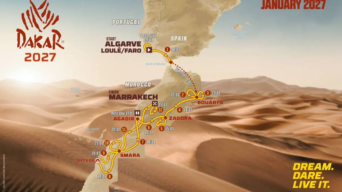 Rallye Dakar se vrací do Afriky. Příští ročník odstartuje v Portugalsku a zamíří do Maroka