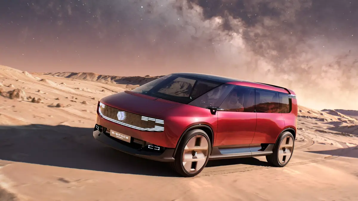 Další retro od Renaultu. Koncept E-Space láká na návrat hranatého MPV