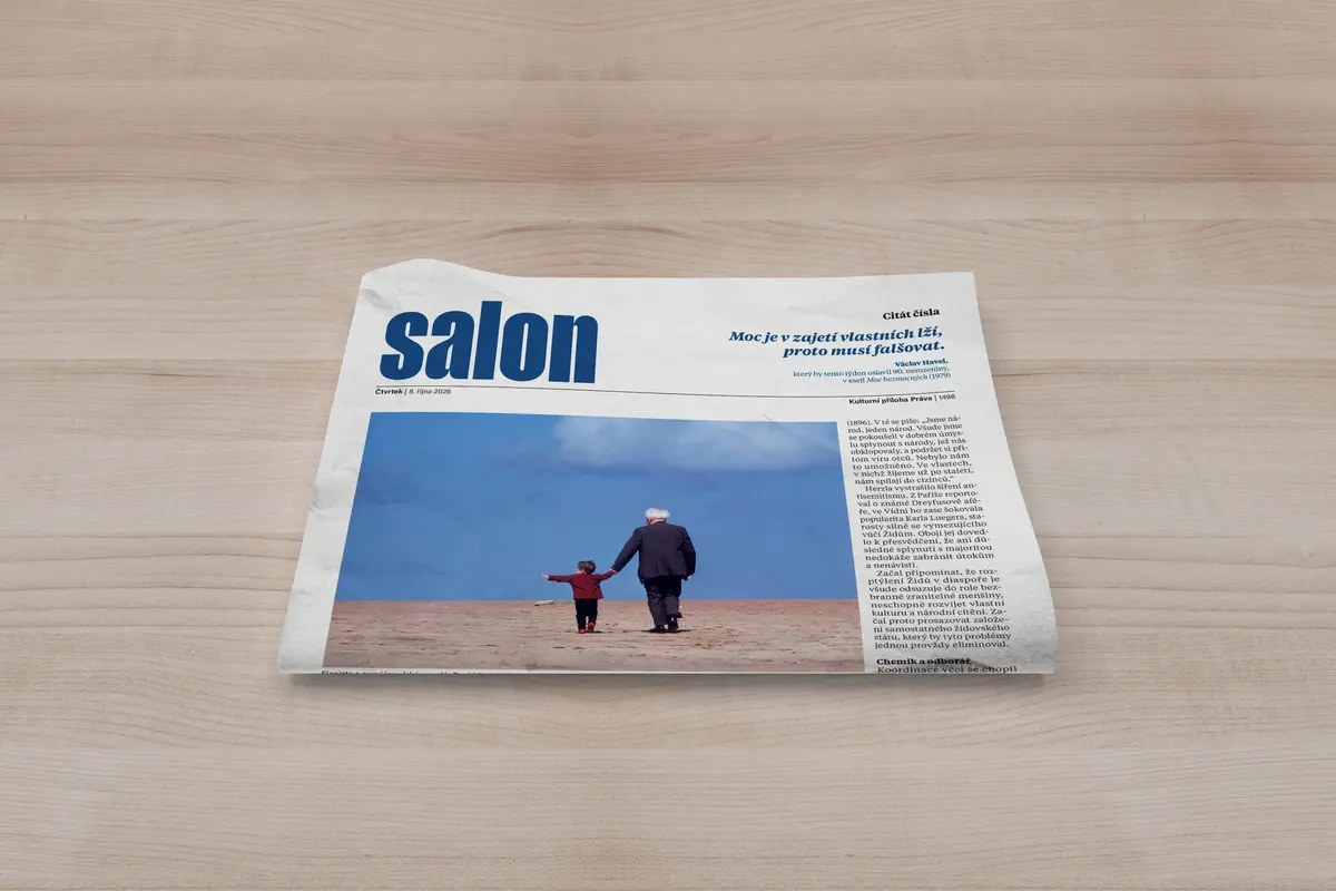 Vychází nový Salon: Izraelský „prvotní hřích“, psycholingvistka Kateřina Chládková i nový román Jaroslava Rudiše