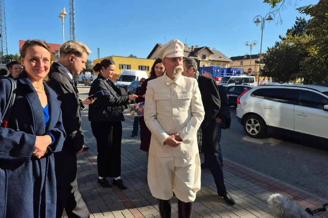 Prezidenta Masaryka vítalo plné táborské nádraží. Lidé si mysleli, že přijel Petr Pavel v přestrojení