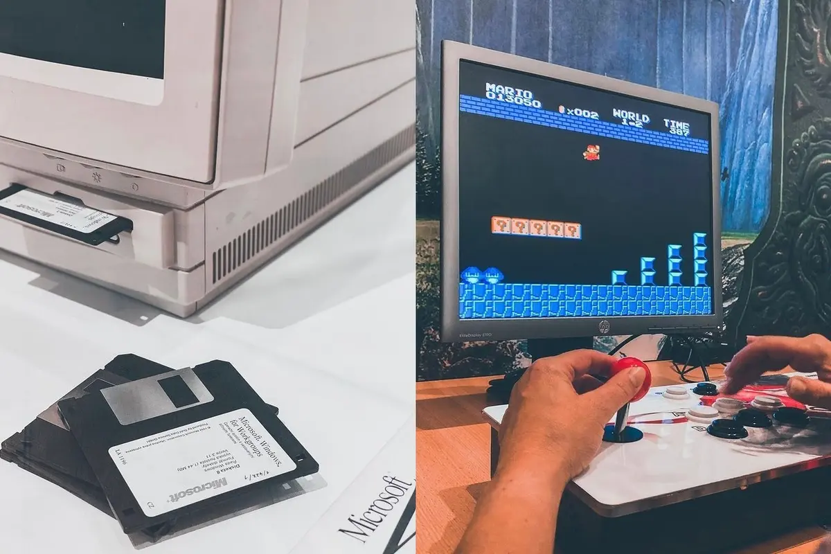 Hráčské doupě i Splašený hřebík. V Jihočeském muzeu začala výstava Retrogaming