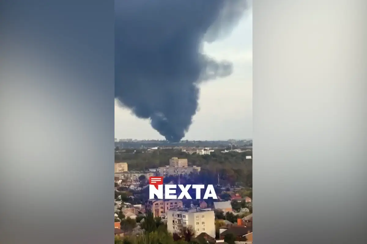 V Rostově na Donu hoří továrna na zpracování kovů