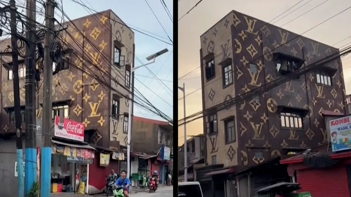 Dům na Filipínách připomíná kufr od Louis Vuitton