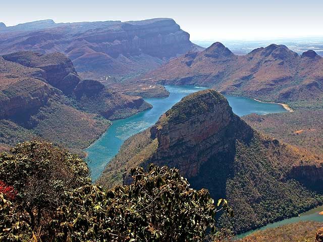 Kaňon v okolí řeky Blyde je jedno z nejnavštěvovanějších míst v Jižní Africe.