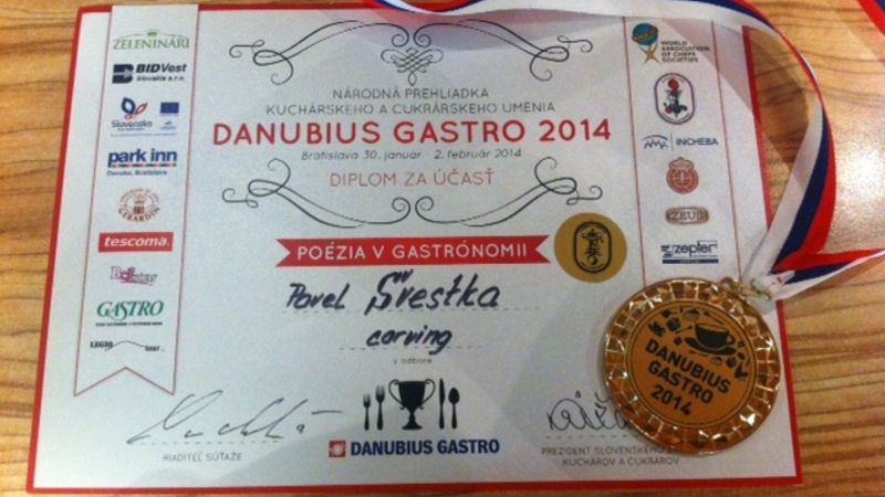 Pavel Švestka uspěl na Danubius Gastro 2014