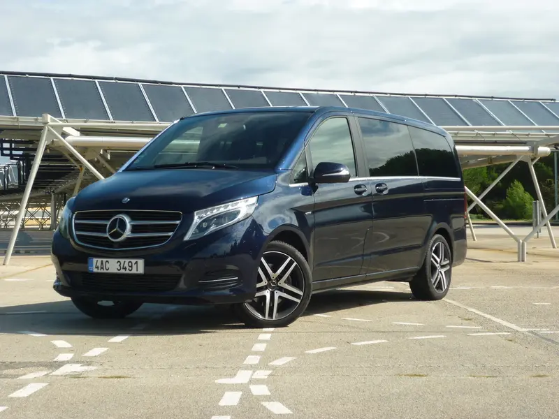 Test Vozu Mercedes Benz V 250 Bluetec Prvni Trida Pro Sest Novinky Cz
