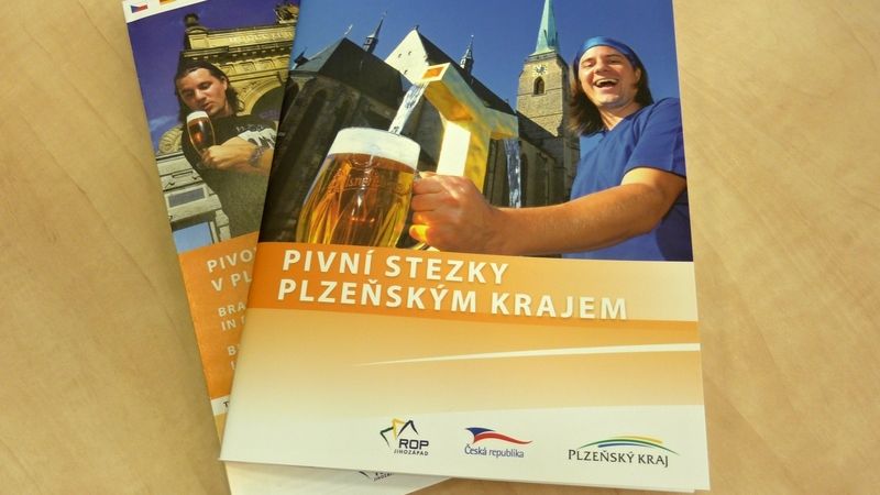 Plzeňský kraj představuje nové publikace o pivní turistice.