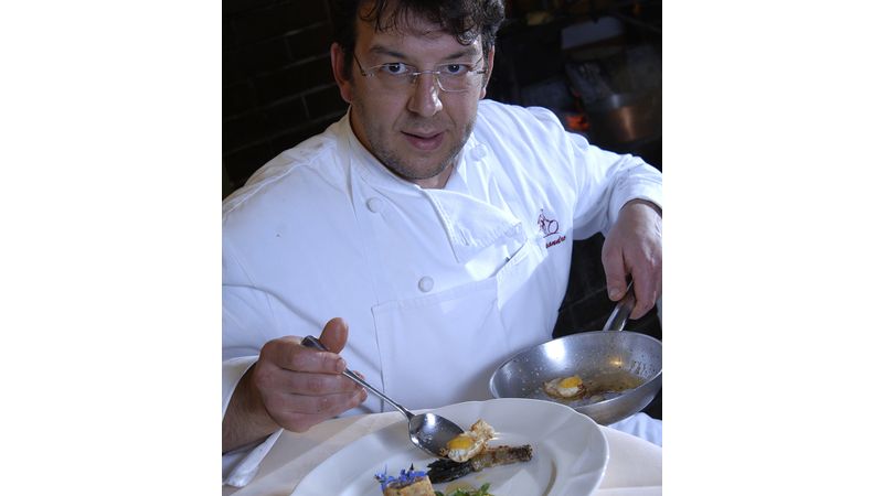Kuchař s Michelinskou hvězdou - Alessandro Gavagna.