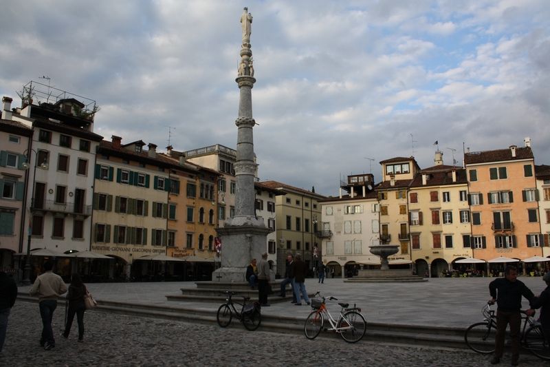 Historické centrum Udine.