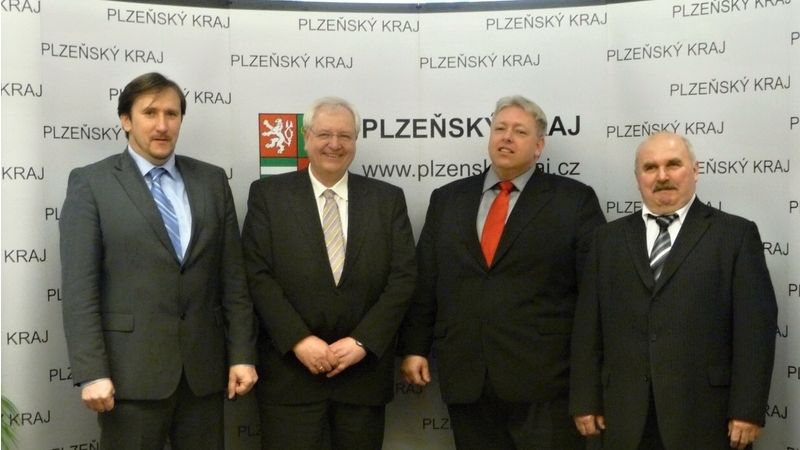 Představitelé Plzeňského kraje přivítali velvyslance Spolkové republiky Německo J. E. Detlefa Lingemanna.