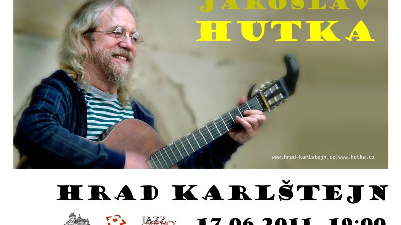 Jaroslav Hutka 17-6-2011 Hrad Karlštejn