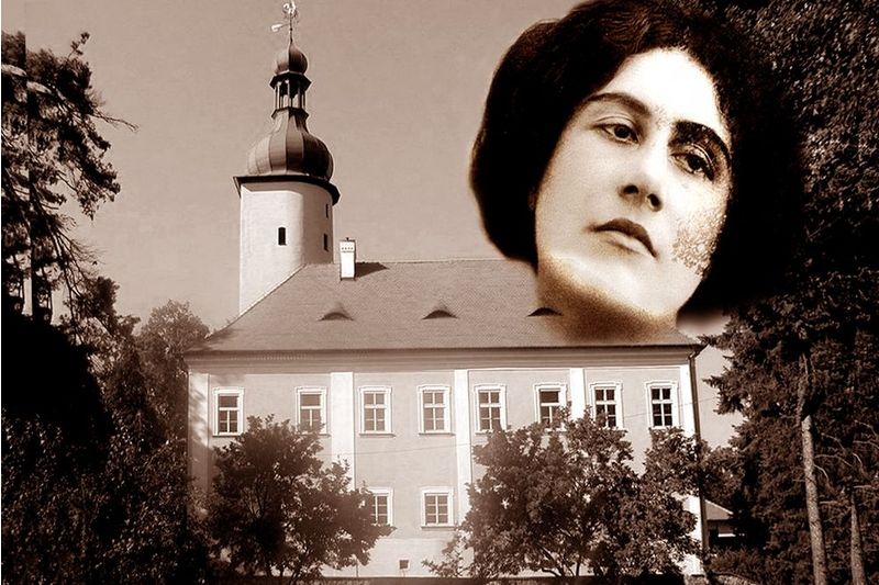 Sopranistka Ema Destinnová a zámek ve Stráži nad Nežárkou, kde svůj život dožila.
