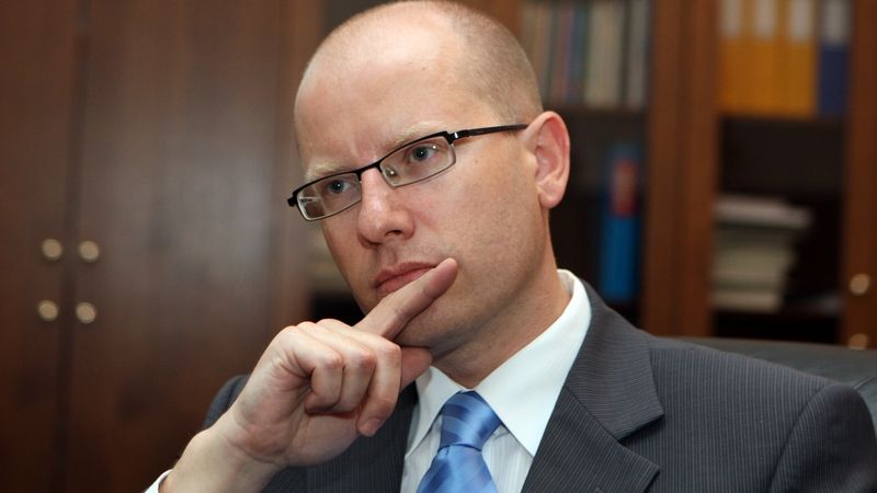 Místopředseda ČSSD Bohuslav Sobotka