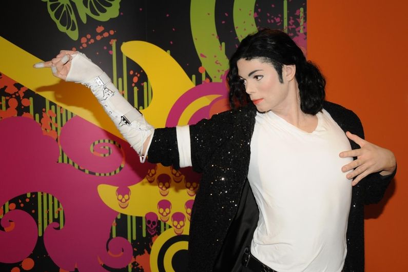 Vosková figurína Michaela Jacksona