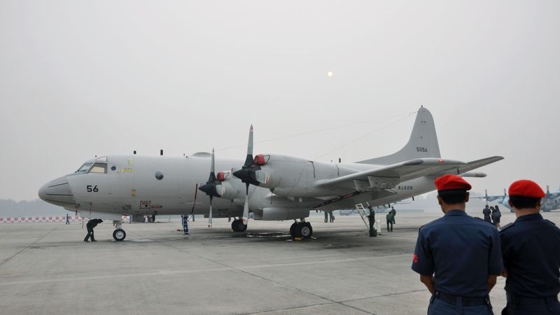 Japonský Lockheed P-3C v Sepangu