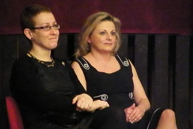Organizátorky z Plzeňské filharmonie: zleva PR Soňa Kratochvílová s ředitelkou Lenkou Kavalovou