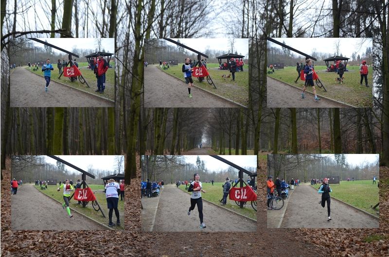 Vítězové hlavního závodu: Nahoře muži - zleva od 1. místa
dole ženy, zleva od 1. místa. 22.12.2013