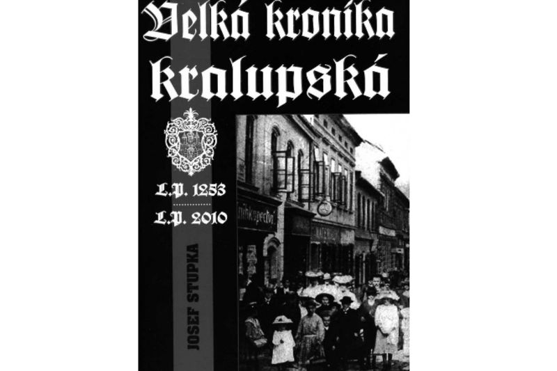 Obal knihy o historii Kralup nad Vltavou za posledních 757 let.