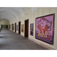 Jeho tvorba se vyjímala ve velkých prostorách.