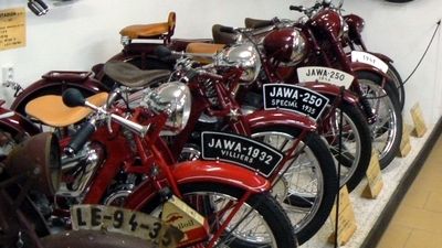 Motocykly značky Jawa. Ilustrační foto