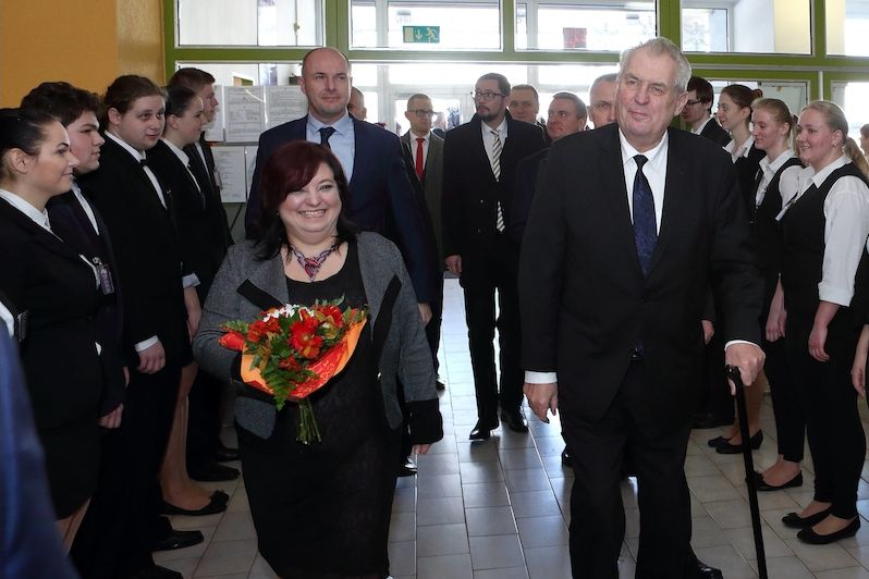 Čtvrtek 26. ledna 2017 zahájil prezident republiky Miloš Zeman na Středním odborném učilišti v Domažlicích.