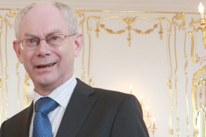 Předseda Evropské rady Hermana Van Rompuye