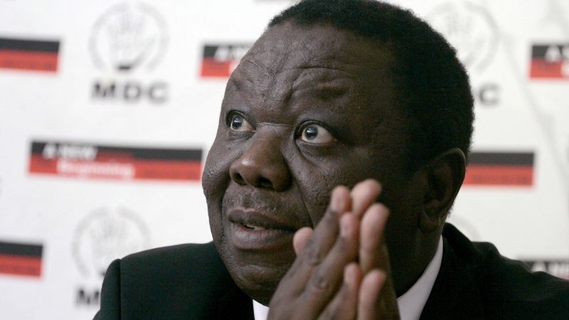 Vůdce zimbabwské opozice Morgan Tsvangirai