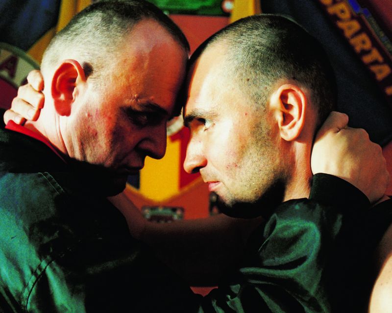 S Jiřím Macháčkem ve filmu Horem pádem z roku 2004.