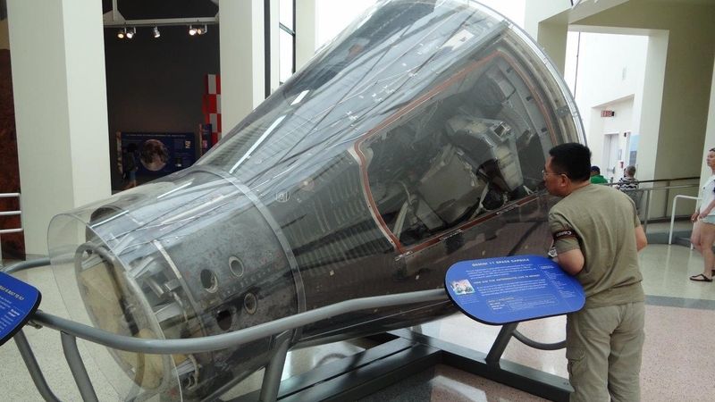 Kosmická loď Gemini 11, samozřejmě originál