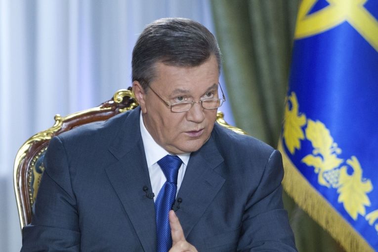 Ukrajinský prezident Viktor Janukovyč
