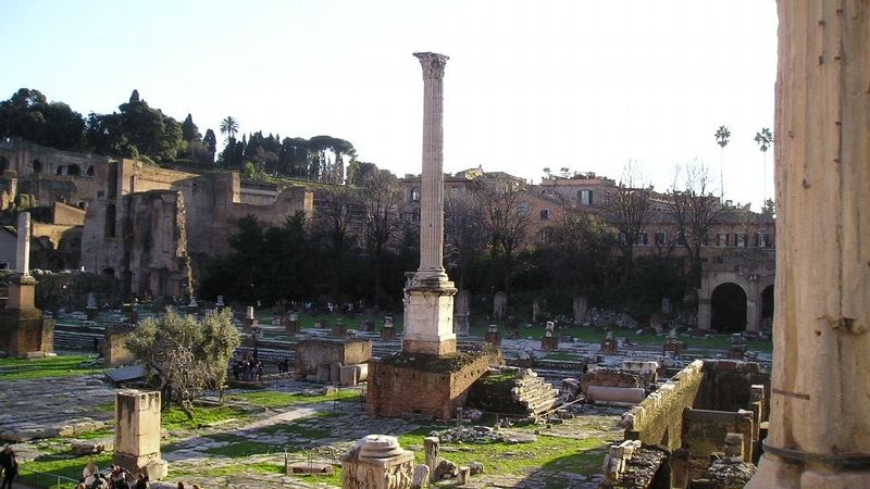 Forum Romanum je koncentrovaná historie Říma.