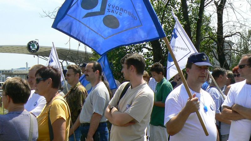 Odbory chystají velkou demonstraci za práva zaměstnanců na 16. května