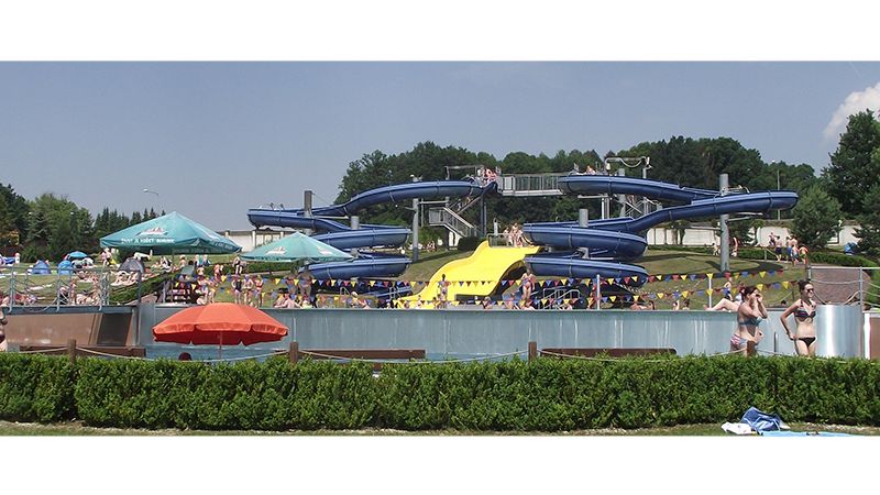 Aquapark Olešná poskytuje svým návštěvníkům zábavu i osvěžení.
